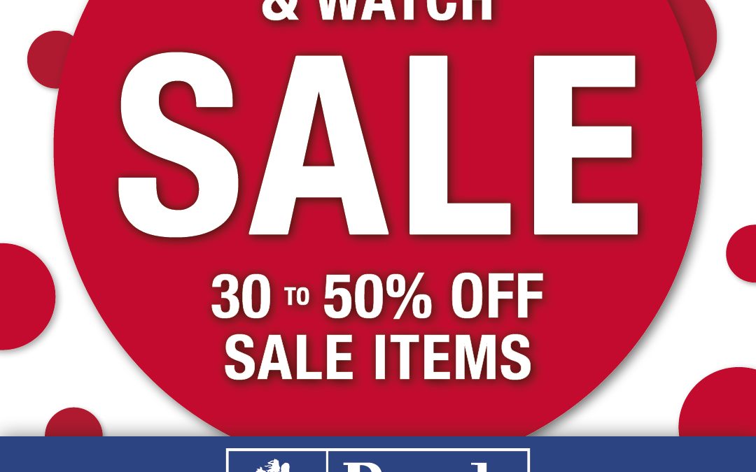 Jewellery & Watch Sale